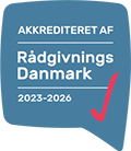 Akkrediteret af Rådgivnings Danmark 2023 - 2026
